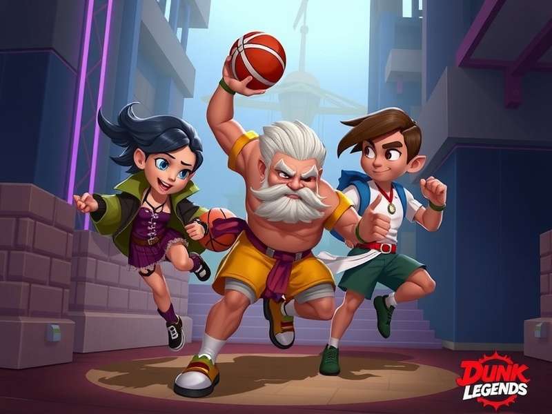 Concept art for upcoming Dunk Legends India characters and modes